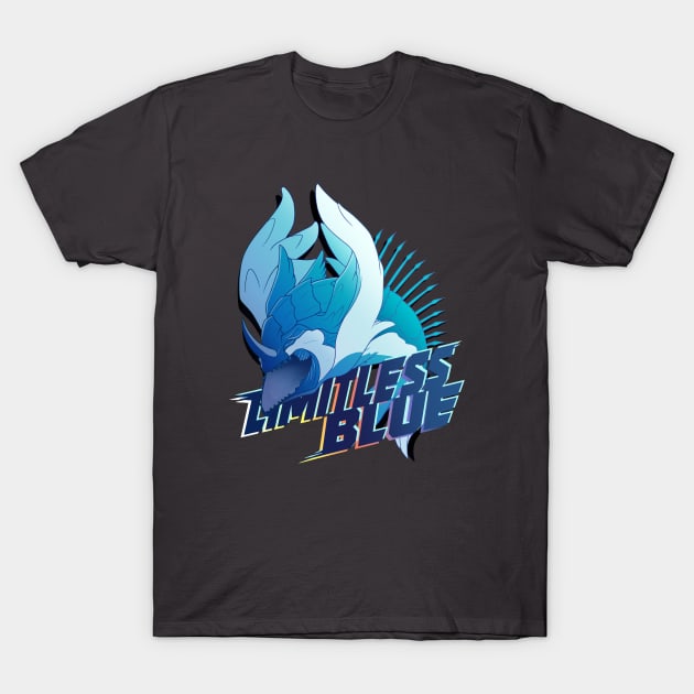 Limitless Blue T-Shirt by Lyraloria